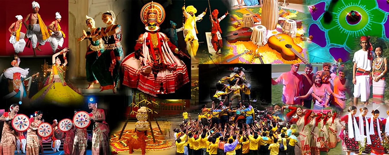 A network of people connecting across a map